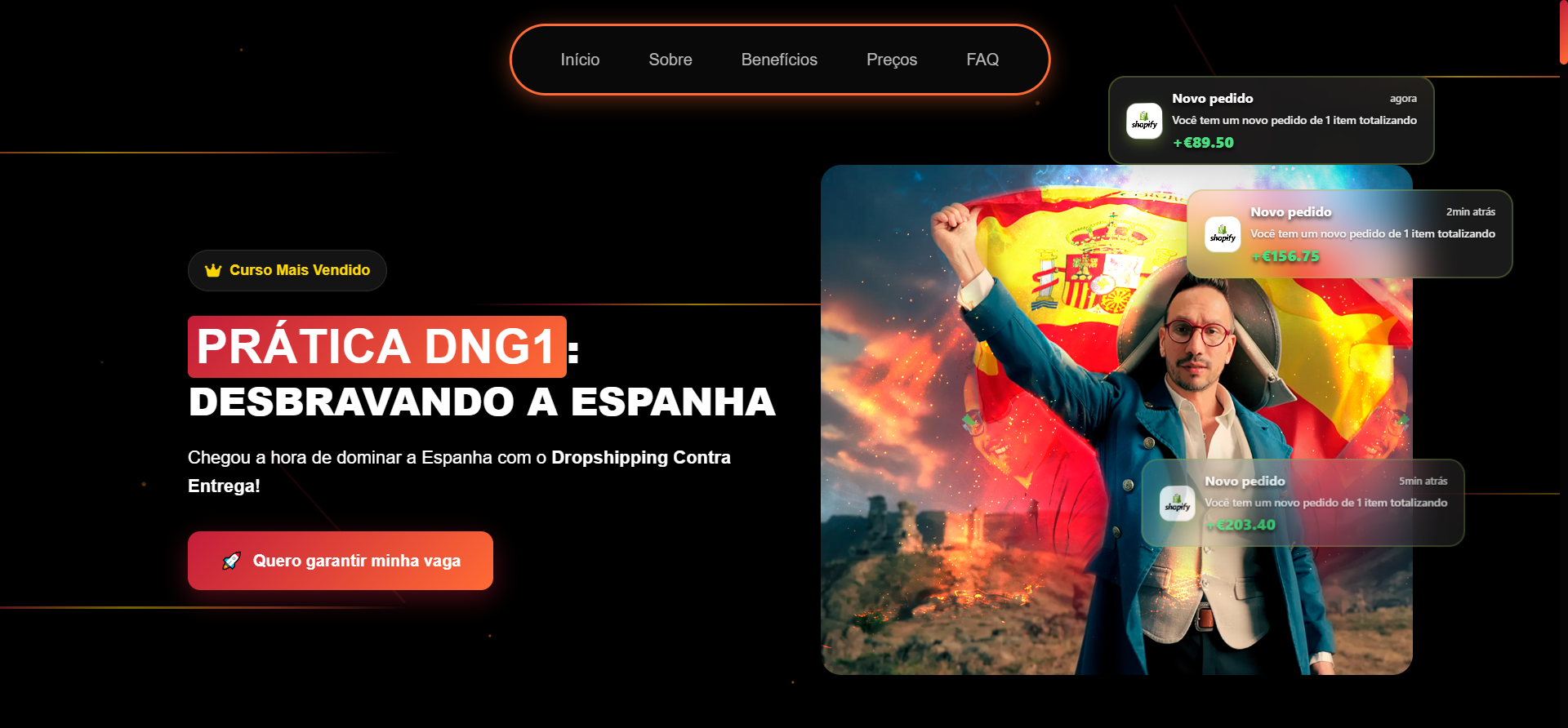 Drop na Gringa Website