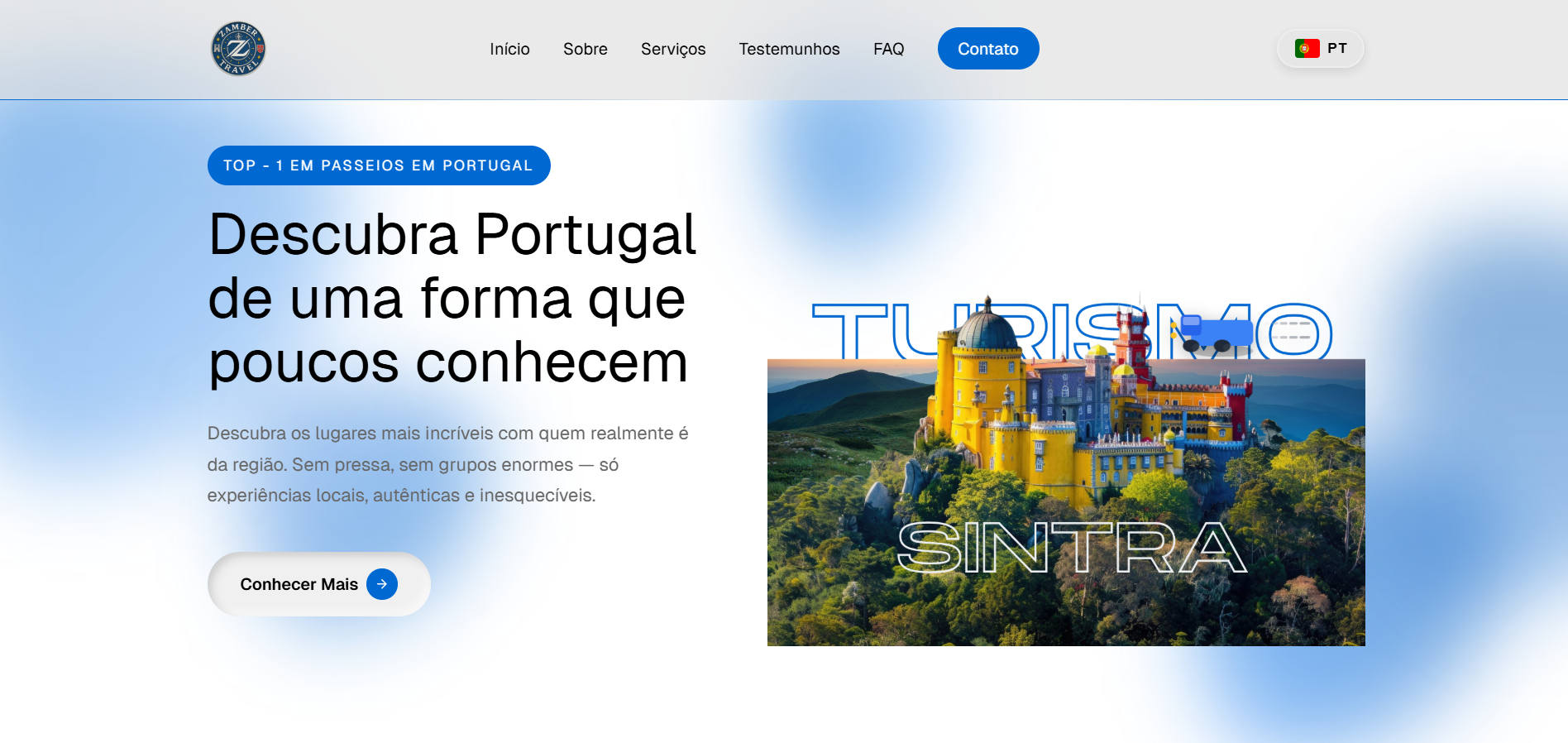 Zamber travel Website